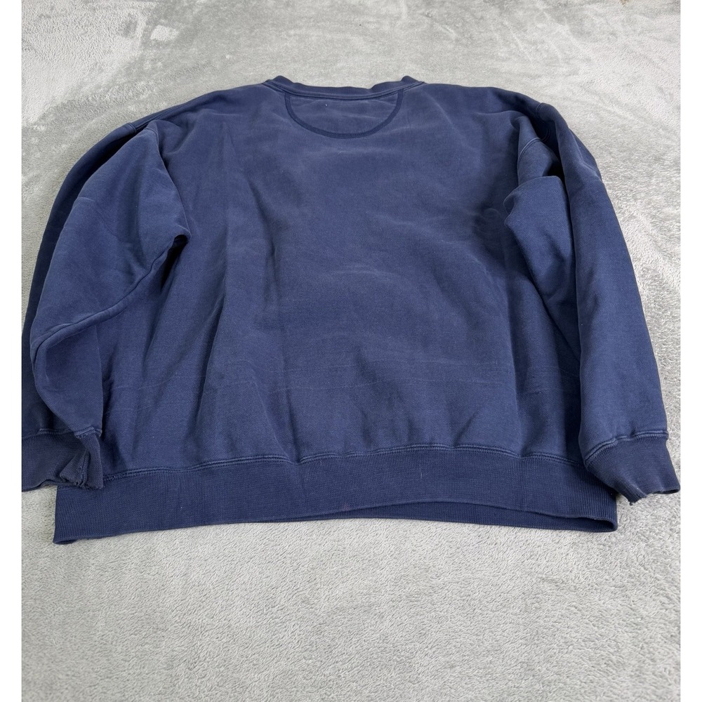 Vintage 90s Penn State Nittany Lions Sweatshirt Men's Size Large Blue - Picture 2 of 13